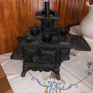 Vintage Crescent Cast Iron Stove